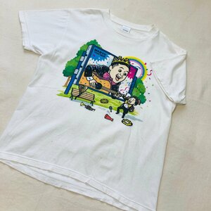 YOSHIMOTO/吉本興業　和牛/WAGYU　TOUR 2018　芸人　プリント Tシャツ　ホワイト/白　M