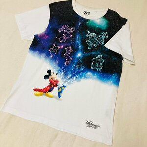 Disney　ディズニー　D23 expo　Japan 2018　プリント Tシャツ　ホワイト/白　S