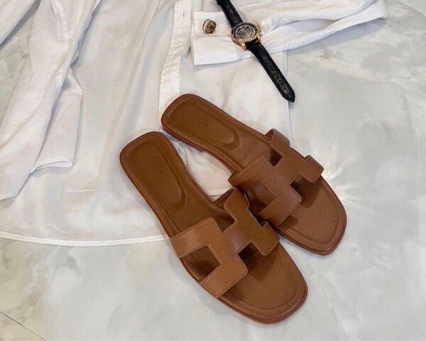 新品未使用 レディースサンダル 夏ファッション オラン