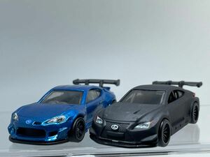 ホットウィール スバル BRZ レクサス RC F GT3