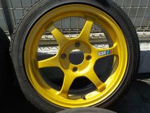 4H■溝あり SSR タイプC 2018/23年製 ダンロップ 205/45R16 4本■_画像5