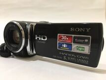 SONY　ソニー　Handycam　ハンディカム　ビデオカメラ　HDR-CX190E　海外仕様　ブラック　黒　d9d9dd27_画像1