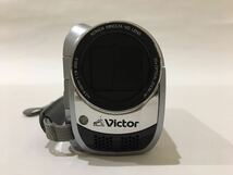 JVC　Victor　ビクター　Everio　エブリオ　ビデオカメラ　GZ-HD230-S　ケンウッド　シルバー　銀　d17d17dd51_画像3