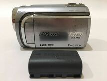 JVC　Victor　ビクター　Everio　エブリオ　ビデオカメラ　GZ-HD230-S　ケンウッド　シルバー　銀　d17d17dd51_画像2