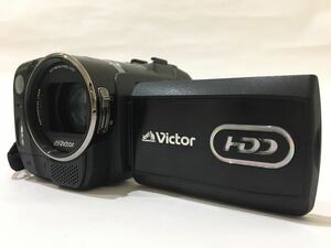 美品　JVC　Victor　ビクター　Everio　エブリオ　ビデオカメラ　GZ-MG575-B　ケンウッド　ブラック　黒　d18d18dd54