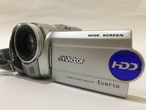 JVC　Victor　ビクター　Everio　エブリオ　ビデオカメラ　GZ-MG77-S　ケンウッド　シルバー　銀　d20d20dd60