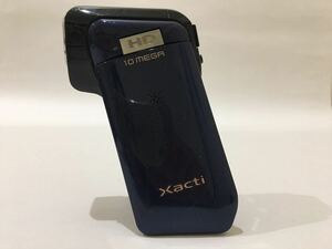 概ね美品　SANYO　サンヨー　Xacti　ザクティ　DMX-CG10　デジタルムービーカメラ　ビデオカメラ　ブルー　青　d32d32dd96