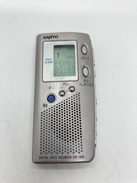 SANYO ICR-B40 サンヨー ICレコーダー ボイスレコーダー b5d25cy15