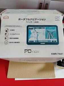 DATAWEST ポータブルナビ　7インチ　PD-NAV　KMR-7441　