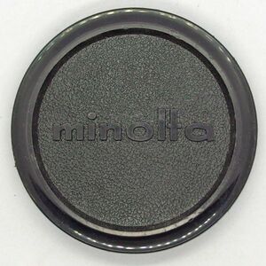 ミノルタ 旧ロゴB Minolta 65mm かぶせ式 レンズキャップ（中古）