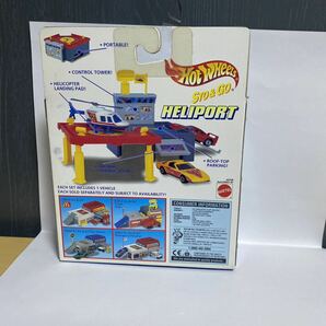 ホットウィール Hot Wheels Sto & Go Heliport Play Set Propper Chopperの画像4