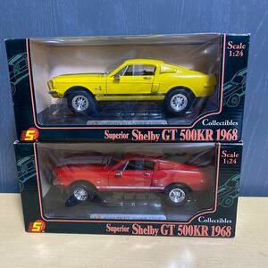 Sunny Side Superior Shelby GT 500KR 1968 1/24 2台セット