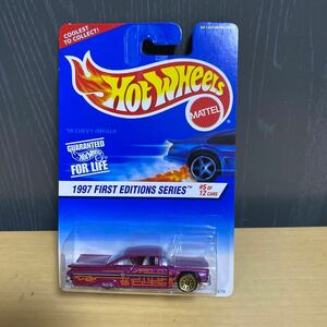 ホットウィール Hot Wheels 1997 First Edition ‘59 CHEVY Impala 