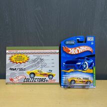 レア ホットウィール Hot Wheels Collectors .Com 限定　Rodger Dodger 黄色　証明書付き_画像1