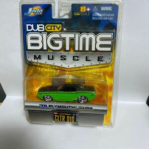 JADA Dub City Bigtime Muscle ‘70 Plymouth Cuda グリーン