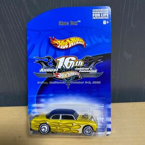 ホットウィール Hot Wheels 16th Annual Collectors Convention Shoe Box 限定4000