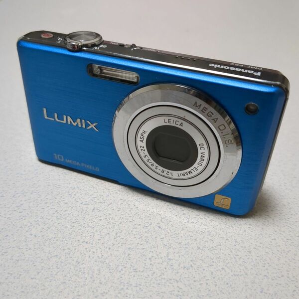 【ジャンク】LUMIX DMC-FS7　中古品　ブルー中古品 コンパクトデジタルカメラ デジカメ