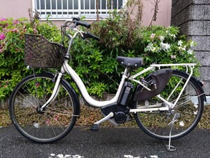 26インチ 新基準 YAMAHA Pas Natura 通勤 通学 街乗り 電動アシスト自転車 8.9Ah