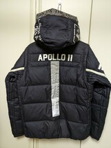 AVIREX/美品メンズM/ダウンジャケット.コート/アポロAPOLLO/4WAY DOWN JACKET MOON LANDING/6102181/ネイビー/ジャンパー・フード_画像3