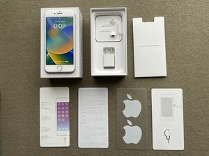 美品☆Apple iPhone8 ☆MQ792J/A・動作確認・初期化済/シルバー/64GB/SIMフリー バッテリー85%