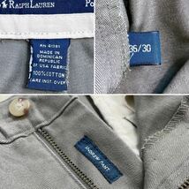 【W36】 90s Polo Ralph Lauren ANDREW PANT ラルフローレン アンドリューパンツ ポロチノ チノパン ツータック チノスラックス 2タック_画像5