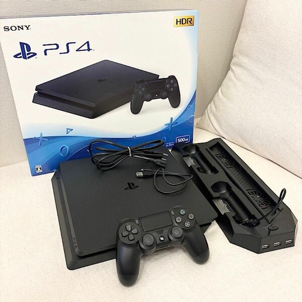 PlayStation4 ジェットブラック 500GB CUH-2200AB01 おまけ付き