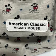 アメリカンクラシック ミッキーマウス ディズニーキッズ リュック グレー_画像6