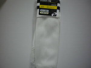サッカーソックス A.D.ONE 靴下 ブラックラインホワイト SIZE２２～２４ｃｍ未使用品