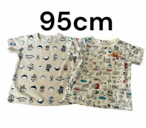 アンパンマンTシャツ95cm２枚 アンパンマン こども服