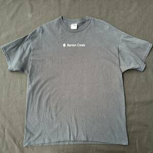 90s Apple official 企業 Hanes tee t-shirt アップル Barton Creek vintage ヴィンテージ トラヴィス travis