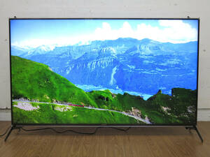 21年製美品◆SONY/ソニー◆4K液晶テレビ ブラビア BRAVIA KJ-55X9500H 保護パネル付