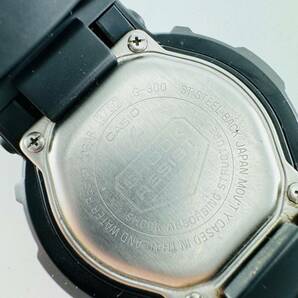 CASIO カシオ G-SHOCK ジーショック G-300 レッド 赤 中古品 現状不動 動作未確認 現状品 腕時計 デジタル 格安 1円出品 7913の画像5
