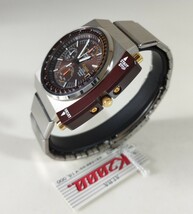 デッドストック　SEIKO　セイコー　ALBA　アルバ　クロノグラフ　AKA　K2000　ジウジアーロ　スピードマスター　腕時計　ジャンク　_画像4