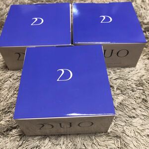 【送料無料】新品 3個セット DUO デュオ ザ クレンジングバーム ホワイト 90g クレンジング