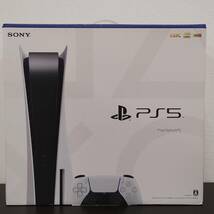 ＃3809 PS5 本体 セット ディスクドライブ搭載モデル 825GB SONY PlayStation5 CFI-1000A 初期化/動作確認済 中古品　現状保管品　箱傷あり_画像2