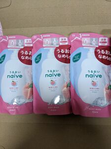 ナイーブ ボディソープ(桃の葉) 詰め替え　380mL