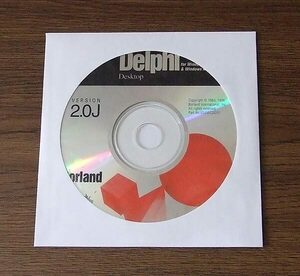 Borland Delphi 2.0J Desktop выпуск на японском языке Junk 