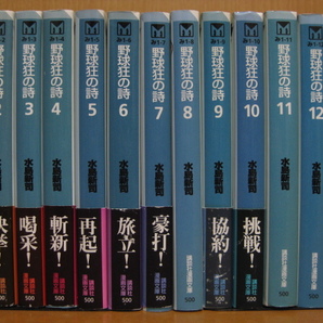 ◆◇ 送料込み：即決6,000円 ◇◆ 野球狂の詩　文庫版　全13巻【完結】 ◆ 匿名ゆうパック発送：送料無料 ◆ 水島 新司 ◆