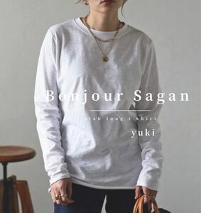 【新品/タグ付き】Bonjour Sagan スラブロンT ow