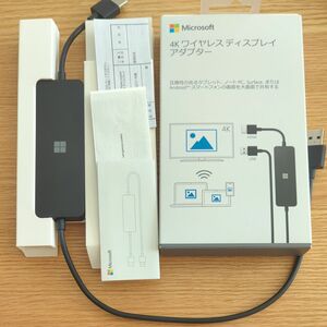 Microsoft 4Kワイヤレスディスプレイ アダプター UTH-00036