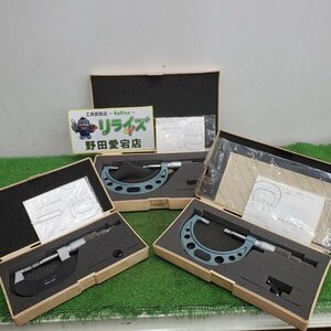 ミツトヨ マイクロメーター3個セット BLM-25 BLM-50 BLM-75 【中古】