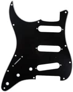 Musiclily SSS 11 дыра левый выгода .. America /meki олень n Fender Stratocaster гитара для pick guard,3 pra i черный 