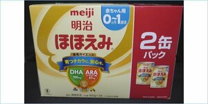 [DSE] ( новый товар ) бесплатная доставка Meiji щека ..2 жестяная банка упаковка 800g×2 жестяная банка [0 месяцев ~1 лет примерно. мука молоко ] младенец 