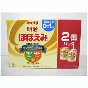 [DSE] ( новый товар ) бесплатная доставка Meiji щека ..2 жестяная банка упаковка 800g×2 жестяная банка [0 месяцев ~1 лет примерно. мука молоко ] младенец 