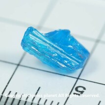 2.28ct ネオンブルーアパタイト マダガスカル産 1050_画像7