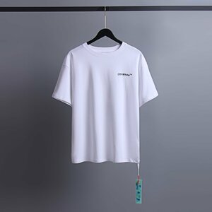 管理番号YF-0028 OFF WHITE 半袖 Tシャツ ホワイト Mサイズ