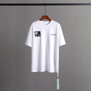 管理番号YF-0036 OFF WHITE 半袖 Tシャツ ホワイト Sサイズ