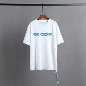 管理番号YF-0046 OFF WHITE 半袖 Tシャツ ホワイト Sサイズ