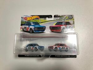 Hot Wheels ホットウィール '71 BRE DATSUN 510 2台パック