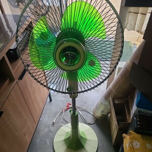  re-exhibition electric fan Showa Retro National 